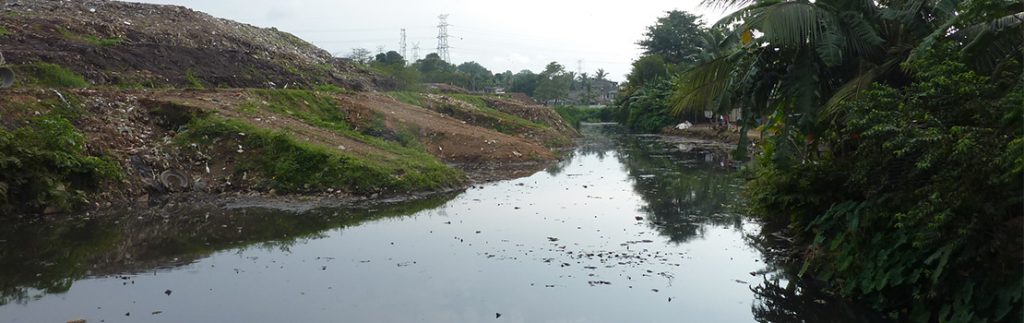 工业和农业废物污染土壤和地下水。