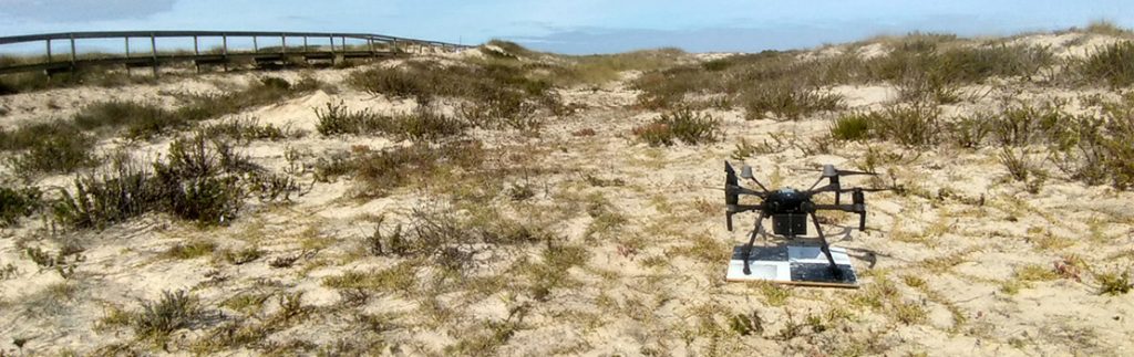 使用无人机绘制葡萄牙海岸线上的海洋垃圾
